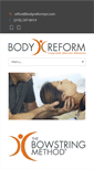 Mobile Screenshot of bodyreformpt.com
