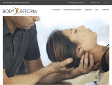 Tablet Screenshot of bodyreformpt.com